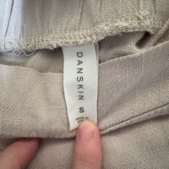 DanSkin nude Light Pink Button-Up Pajama Set - Picture 14 of 15